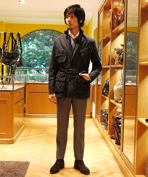 BEAMS F（ビームスエフ）の「Barbour×BEAMS F / 別注 International