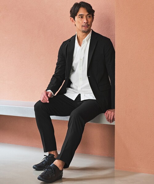 セール】【WEB限定】JUST fit ウールライク ナロー セットアップ