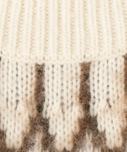 MACPHEE（マカフィー）の「ウールアルパカナイロン ハイネックプル