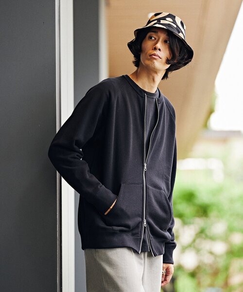 ループウィラー ゴマシオ吊り裏毛カーディガン Mサイズ ループウィラー