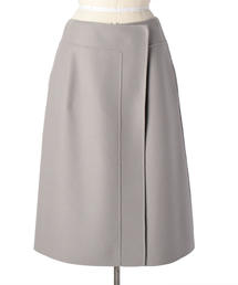 Drawer（ドゥロワー）の「Drawer ウールケヌキラップスカート