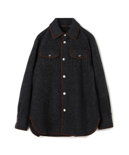 caban（キャバン）の「CABaN ウールフリース ステッチブルゾン