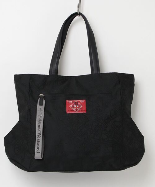 TANGLED ORB JACQUARD HENRY MEDIUM TOTE（トートバッグ）｜Vivienne