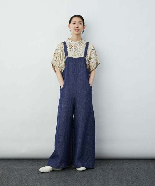 LOISIR（ロワズィール）の「リネンツイルサロペット（サロペット