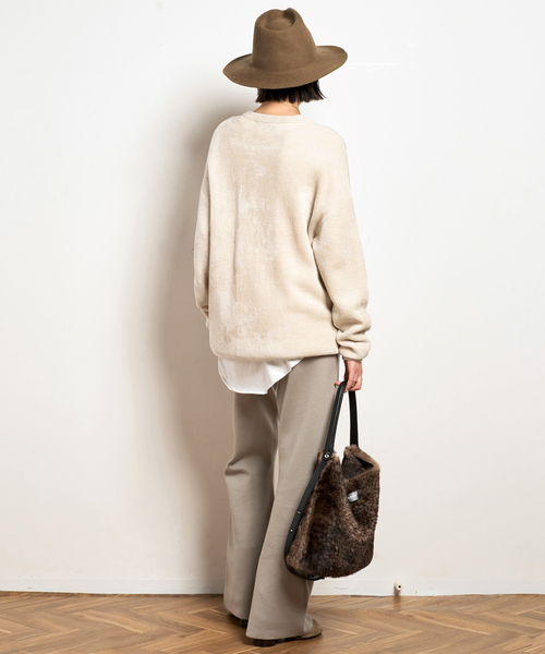 ベロアニット（ニット/セーター）｜AP STUDIO（エーピーストゥディオ