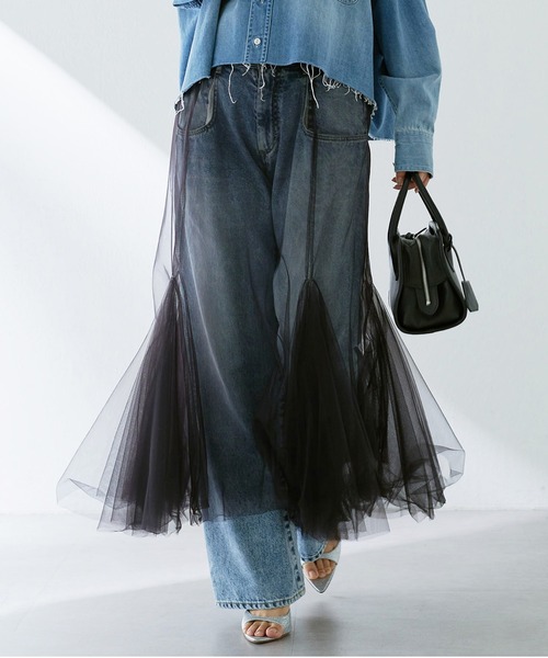 Whim Gazette（ウィムガゼット）の「シアーチュールスカート（スカート