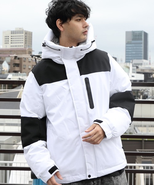 8(eight)（エイト）の「中綿フードジャケット（ダウンジャケット