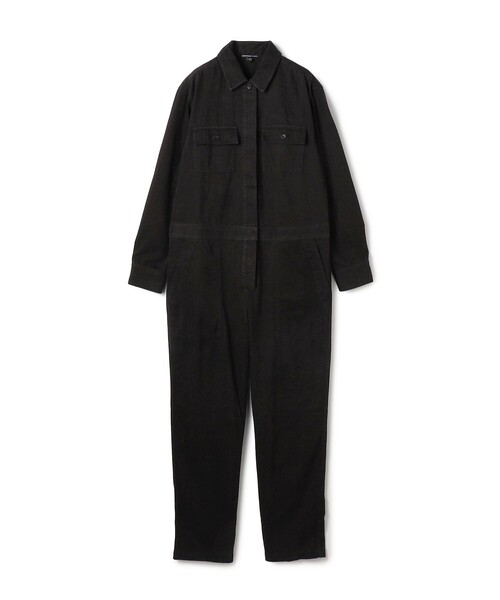 セール】ストレッチヘリンボーン ジャンプスーツ WHBS6963（つなぎ