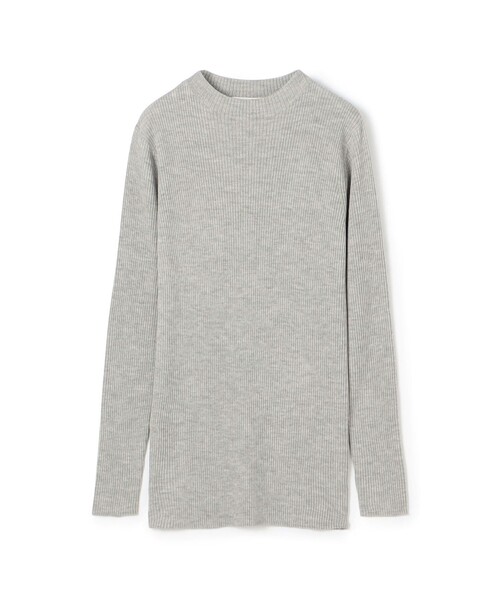 プルミエールウールリブ ビルドネックプルオーバー（ニット/セーター