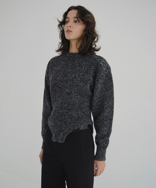 セール】LOW GAUGE BODYSUIT KNIT TOPS（ニット/セーター）｜CLANE