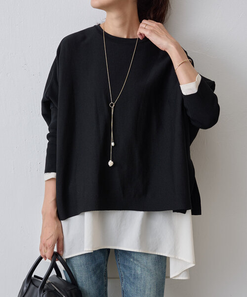 BEARDSLEY（ビアズリー）の「ビッグニットショートプルオーバー