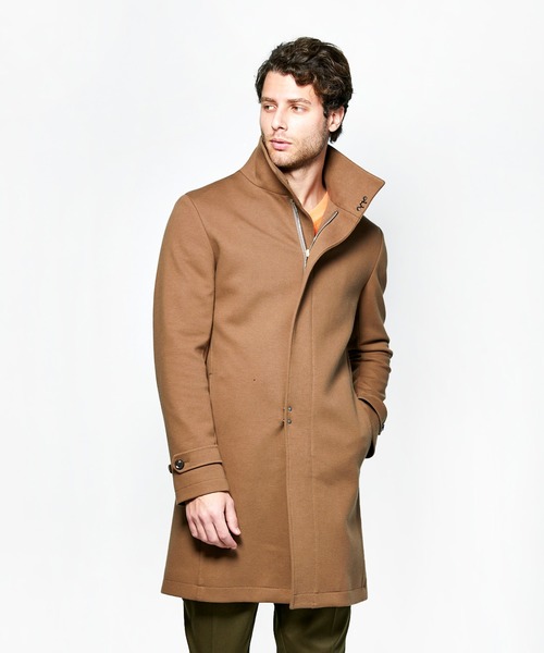 junhashimoto（ジュンハシモト）の「NUKUMORI STAND COLLAR COAT