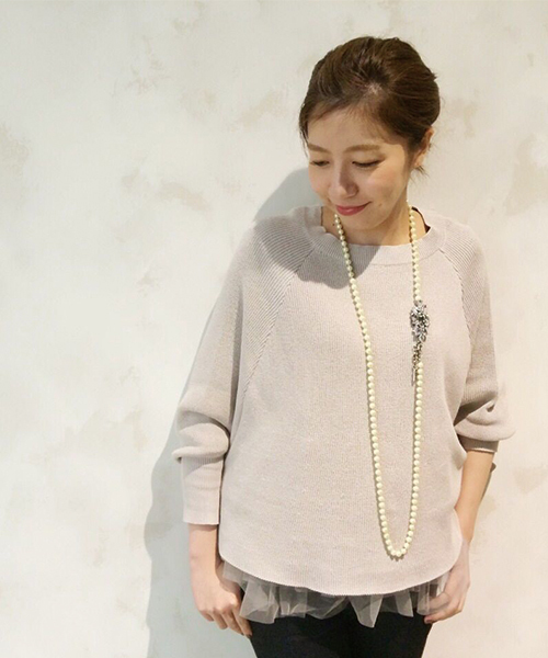 BEARDSLEY（ビアズリー）の「チュチュニット（ニット/セーター）」 - WEAR