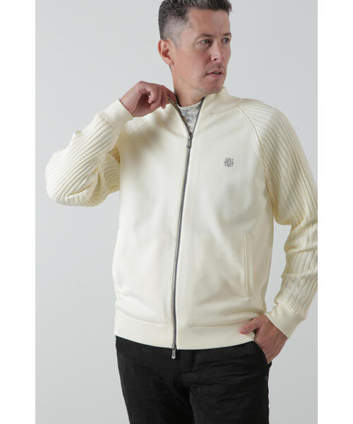 セントアンドリュースホワイトダウンジャケット フード付き