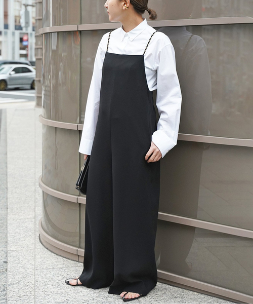 Chain Jumpsuit（サロペット/オーバーオール）｜Deuxieme Classe