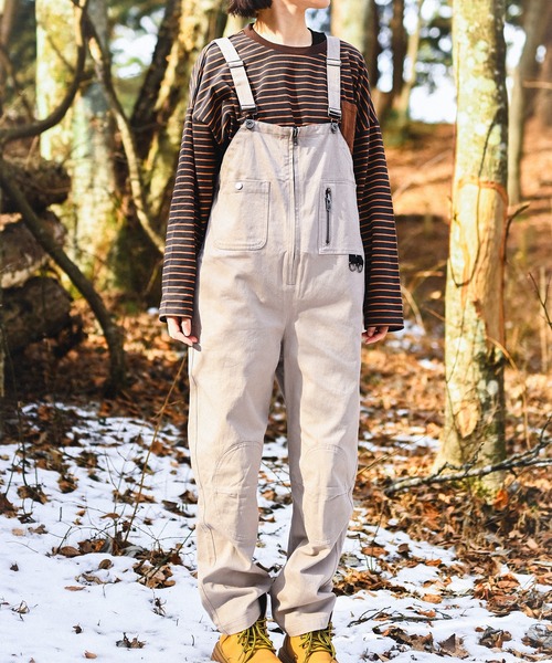 HALF ZIP BIG OVERALL（サロペット/オーバーオール）｜S'more（スモア