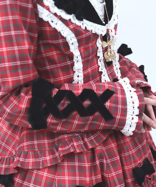 Chalmiere（シャルミエール）の「タータンチェックジャケット