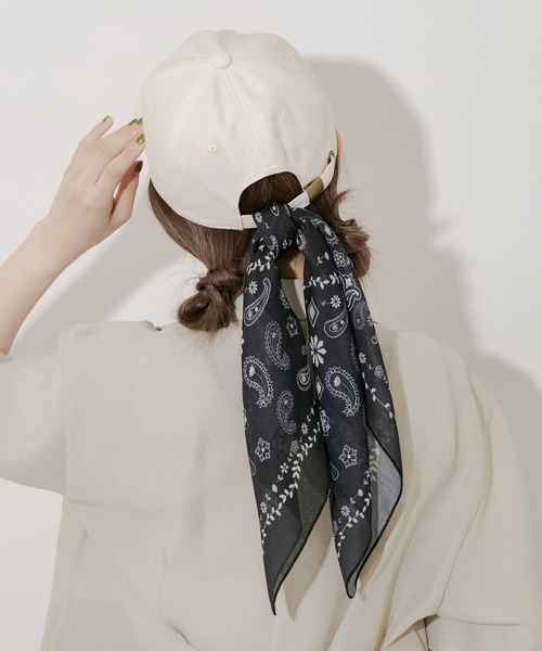 セール】ペイズリープリントスカーフ（バンダナ/スカーフ）｜SMELLY
