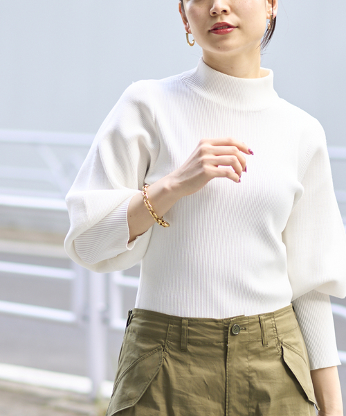 Noble（ノーブル）の「《追加》バルーンスリーブニット 3（ニット