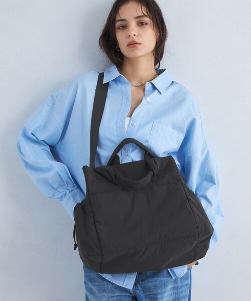 WEB限定】ポーチ付き 2WAY トートバッグ / ショルダーバッグ -はっ水