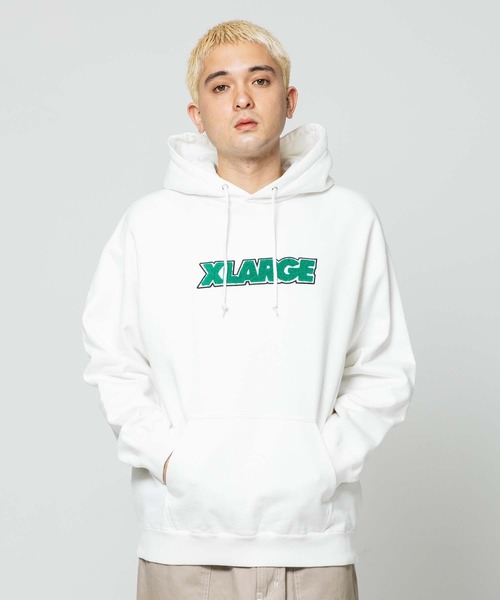 XLARGE（エクストララージ）の「TWO TONE STANDARD LOGO PULLOVER