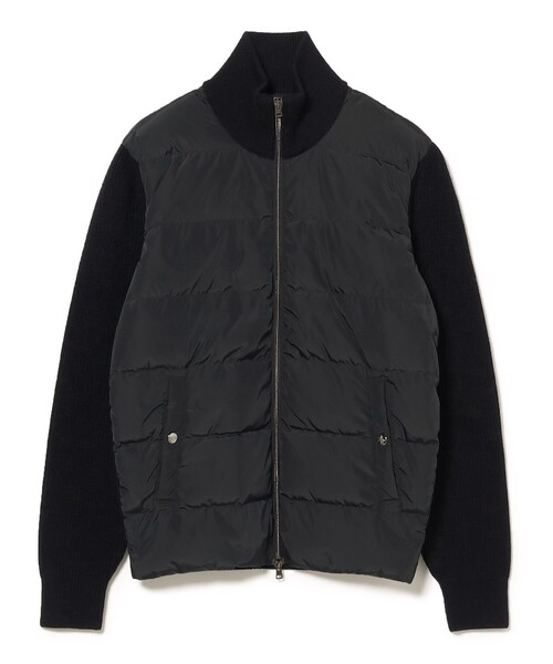 セール】HERNO / コンビネーション ニットダウン ブルゾン（ブルゾン