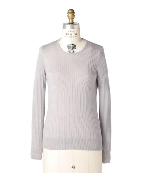 Drawer（ドゥロワー）の「Drawer 18Gカシミヤシルククルーネックニット