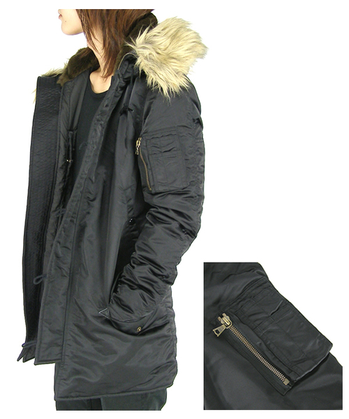 HYSTERIC GLAMOUR（ヒステリックグラマー）の「ﾌﾟﾘﾏﾛﾌﾄ N-3B TYPE ｺｰﾄ