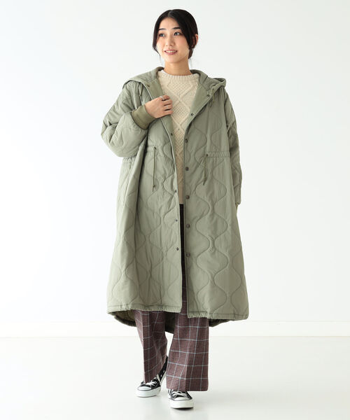 BEAMS BOY（ビームスボーイ）の「BEAMS BOY / キルティング フード