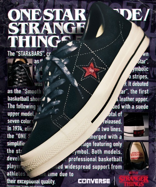 CONVERSE/コンバース/ONE STAR SUEDE / STRANGER THINGS 5（スニーカー