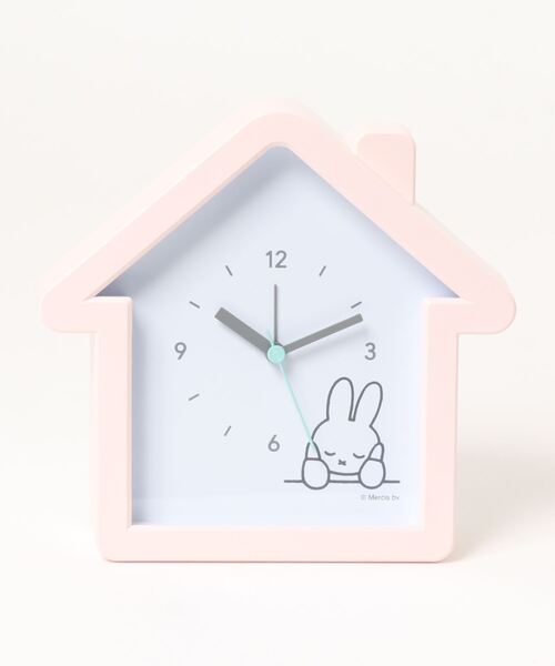 Miffy（ ミッフィー）の「【 miffy 】 ミッフィー ハウス型クロック