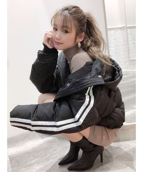 GYDA（ジェイダ）の「ショートダウンコート（ダウンジャケット/コート