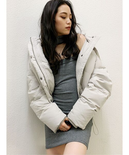 GYDA（ジェイダ）の「ショートダウンコート（ダウンジャケット/コート