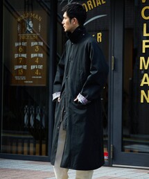 Barbour（バブアー）の「SINGLE BREASTED COAT（ステンカラーコート