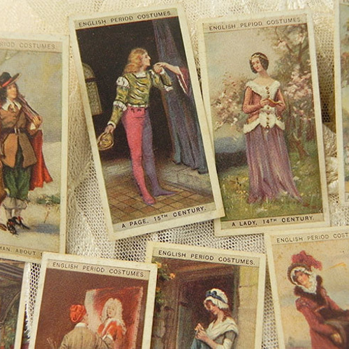 イギリス、ヴィンテージ・シガレットカード11枚セット（A