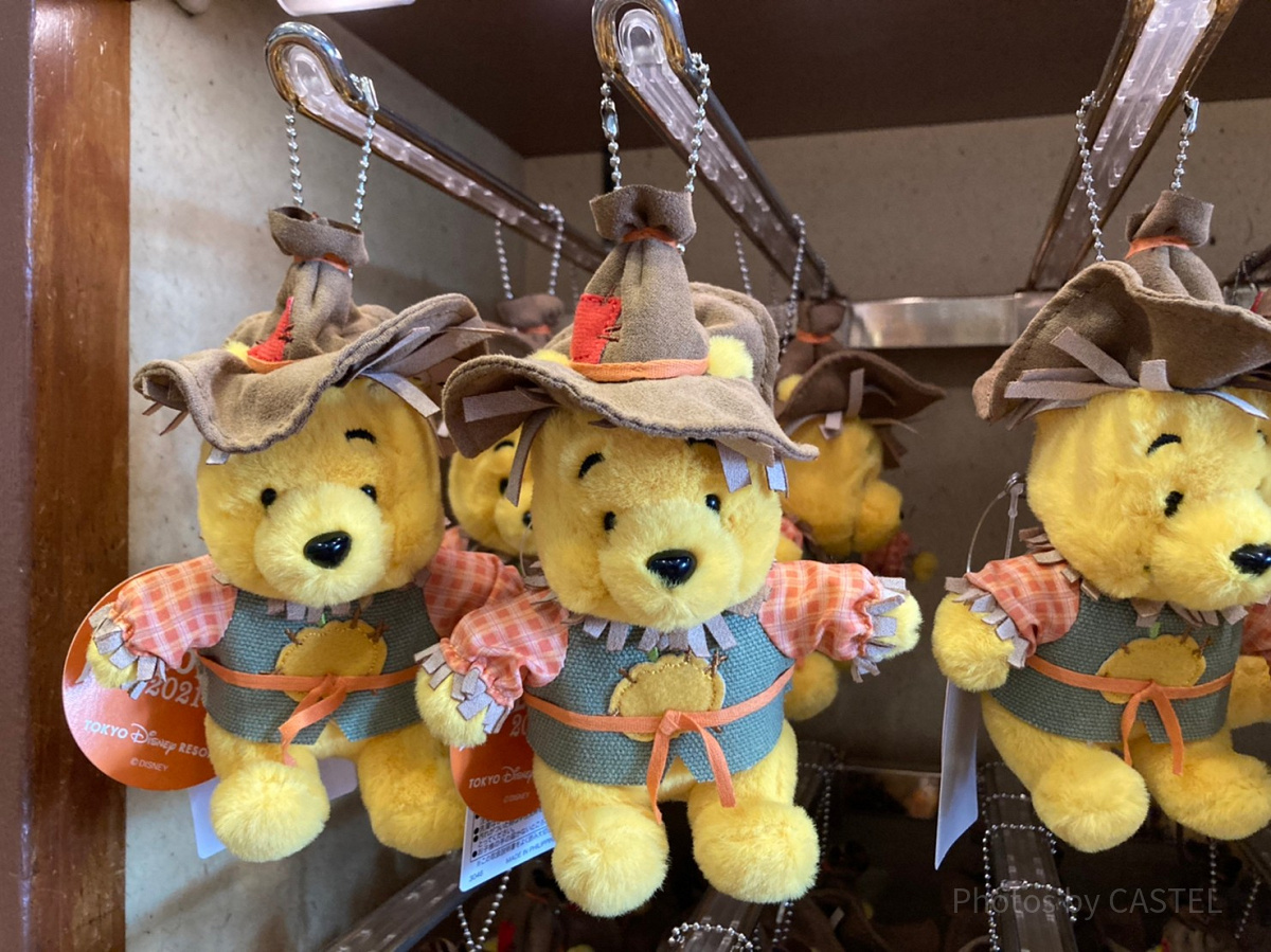 ハロウィーンプーさんぬいぐるみバッジ| キャステル | CASTEL