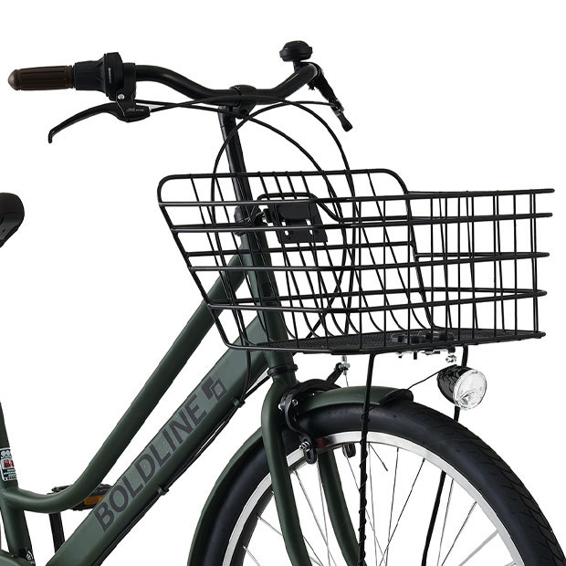 ボールドライン-O 27.5インチ 6段変速 オートライト シティサイクル