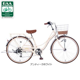 フェリーク Jr. BAA-O 26インチ 6段変速 オートライト 子供用 自転車