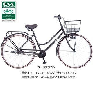 カジュリースマート BAA-O2 26インチ 変速なし ダイナモライト シティ