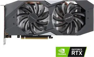 GIGABYTE GeForce RTX 2060 Graphics Card GV-N2060WF2OC-6GD R2