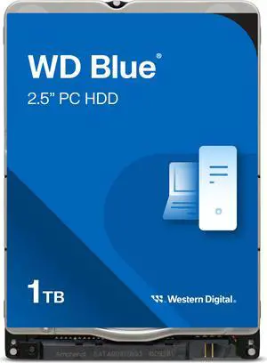 WD Blue 1TB 5400 RPM 128MB Cache SATA 6.0Gb/s 2.5