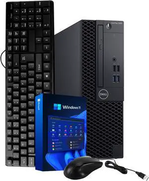Refurbished: Dell 3060 Small Desktop Computer | Intel Core i5-8400