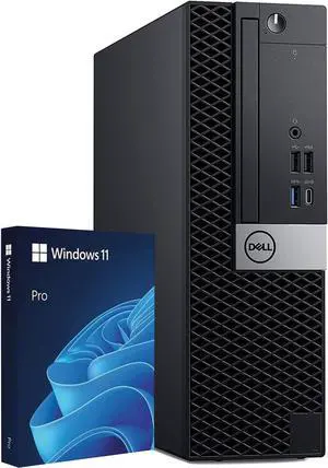 Dell OptiPlex 7060 Windows 11 Pro Desktop Computer SFF, Intel 8th
