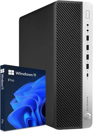 Refurbished: HP ProDesk 600 G4 SFF Windows 11 Pro High-Performance