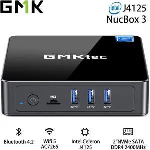 GMKtec KB5 Mini PC Windows 11 Pro Intel 11th Gen N5105 10nm 8GB