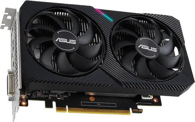 ASUS Dual GeForce GTX 1650 Graphics Card DUAL-GTX1650-O4GD6-MINI