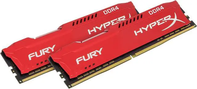 HyperX Fury 16GB (2 x 8GB) DDR4 2666MHz DRAM (Desktop Memory) CL16