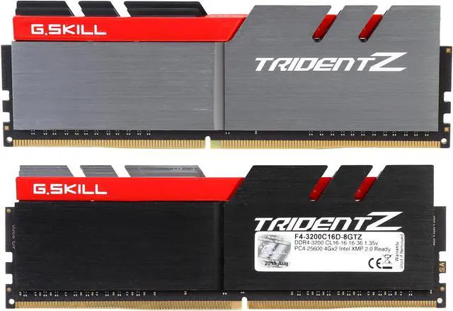 G.SKILL TridentZ Series 8GB (2 x 4GB) DDR4 3200 (PC4 25600