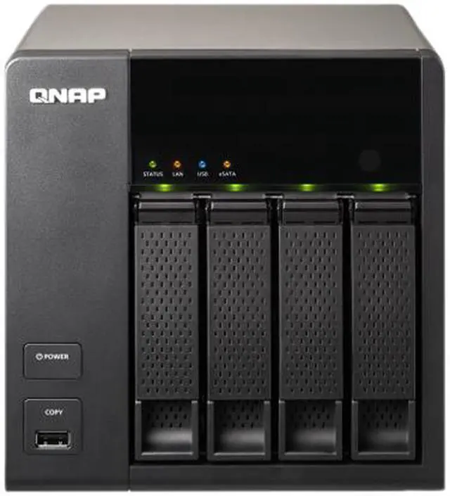 QNAP TS-420 Network Storage - Newegg.com