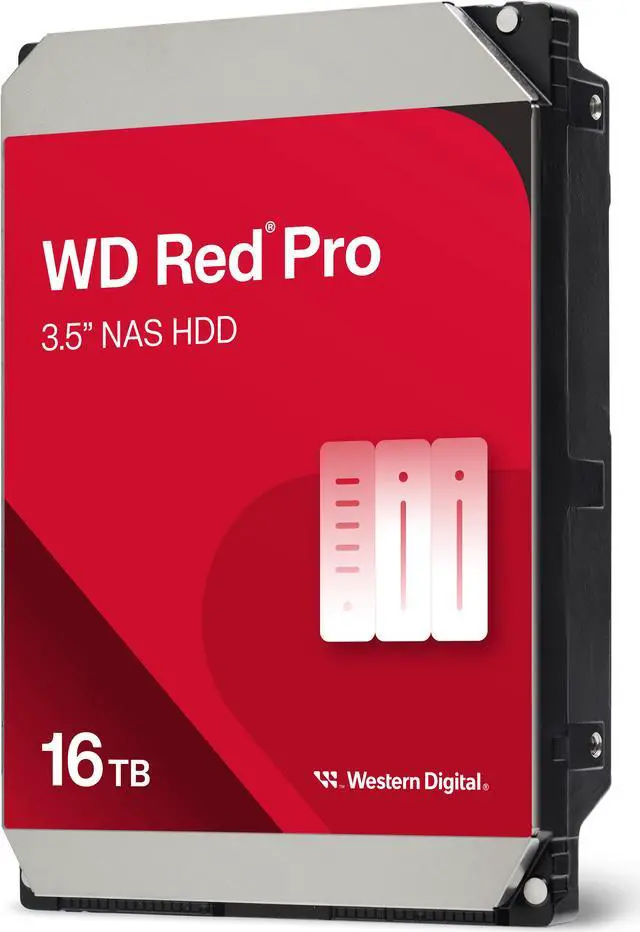 WD Red Pro WD161KFGX 16TB 7200 RPM 512MB Cache SATA 6.0Gb/s 3.5